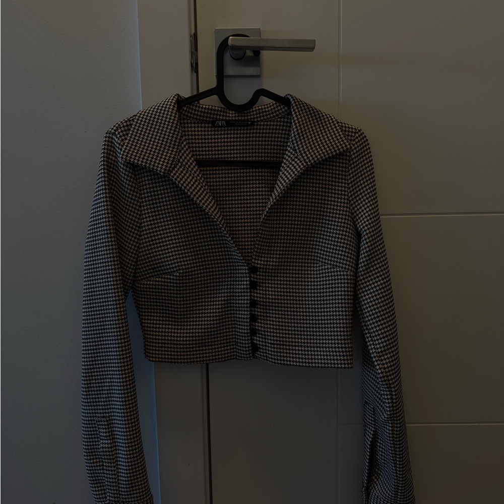 Zara Checkered Blazer